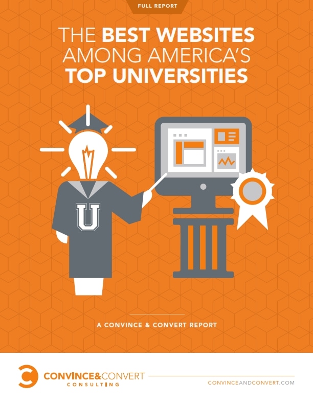 Convince & Convert top 25 universities report